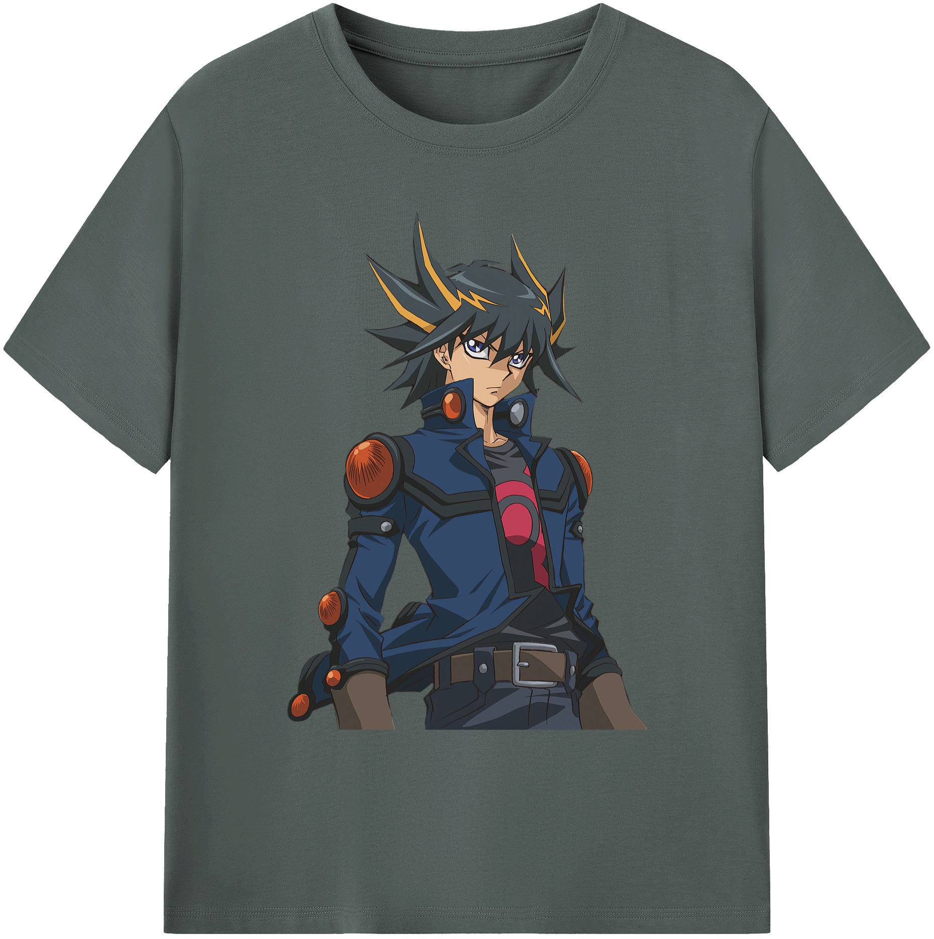 遊☆戯☆王 Yu-Gi-Oh! 綿100％ メンズ半袖Tシャツ｜肌触りやわらか＆通気性